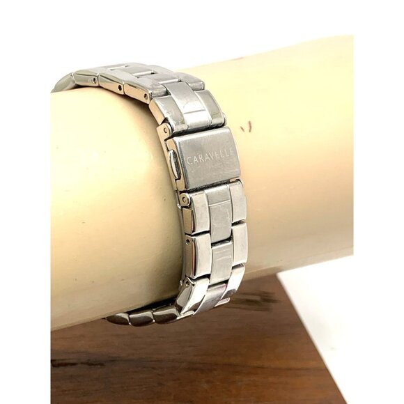 Caravelle by Bulova Women's Watch 43M120 Quartz Silver Dial Stainless Steel 28mm - Picture 9 of 13